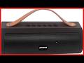Portable Bluetooth Speaker with Hands-Free Calling and FM Radio