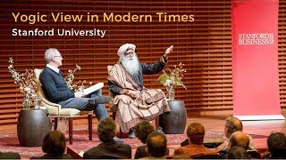 Amazing Talk of Sadhguru & Jonathan Coslet at Stanford University about Yoga in Modern Time