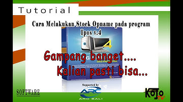 How to Perform Stocktaking in the iPOS 4 Program | Stocktaking Process