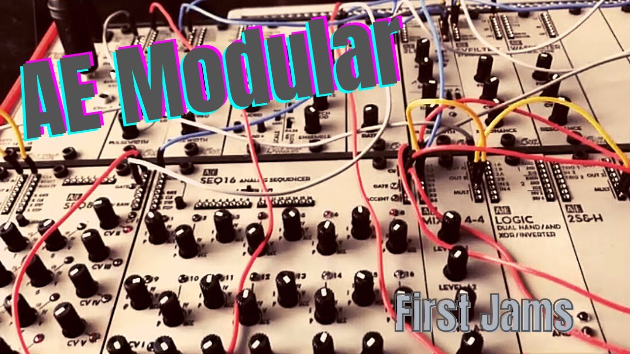 My AE Modular System - My First Week Jams