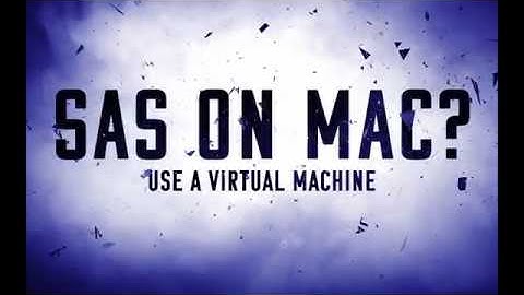 How to install & config SAS on a Mac