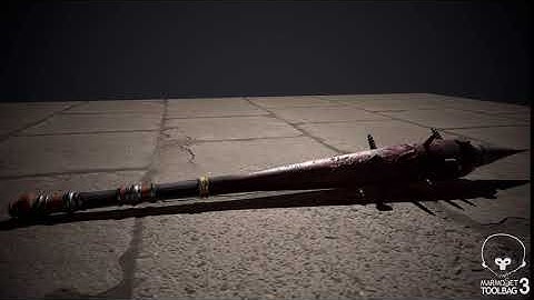 lighting setup in marmoset