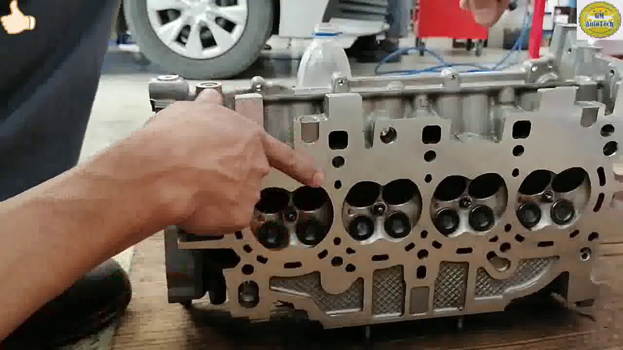 DIYChevrolet Spark Engine Cylinder Head Valves Leak Test Tagalog