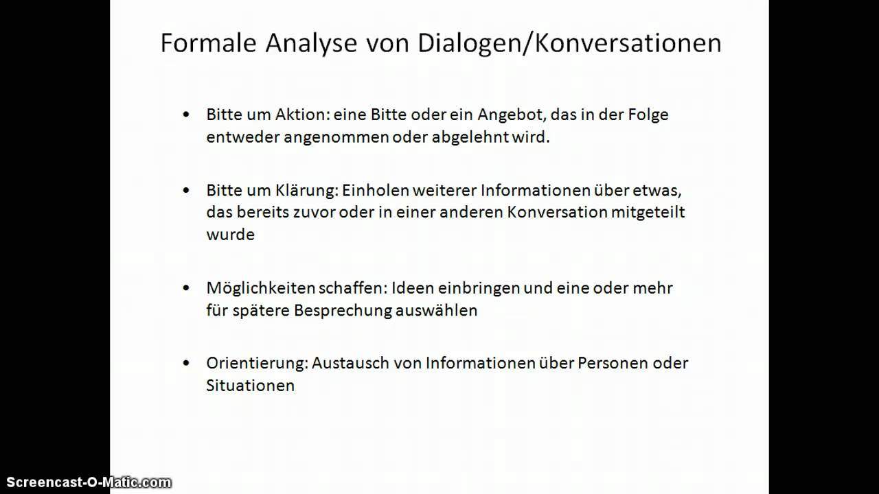 Wie Schreibt Man Ein Dialog Dialog- / Konversationsorientiertes Schreiben - YouTube