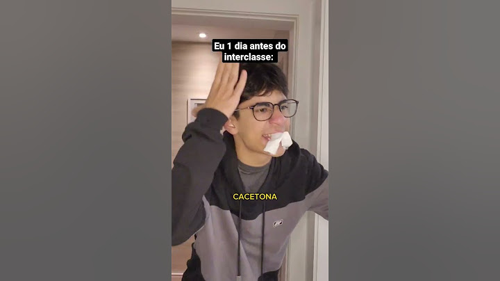 EU 1 DIA ANTES DO INTERCLASSE