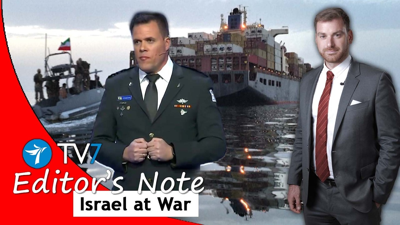 TV7 Editor’s Note Jonathan hosts Col. Jonathan Conricus Former IDF Spokesperson | FDD Senior Fellow