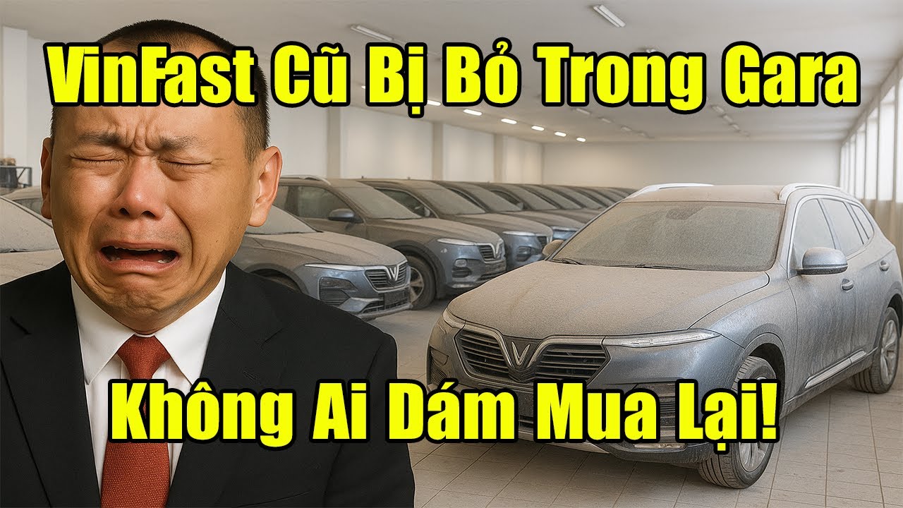 Hàng Loạt VinFast Cũ Bị Bỏ Quên Trong Gara – Không Ai Dám Mua Lại!