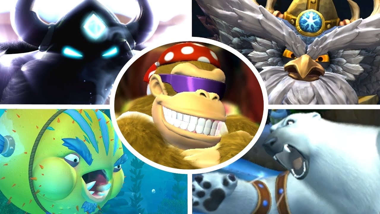 donkey kong country tropical freeze bosses