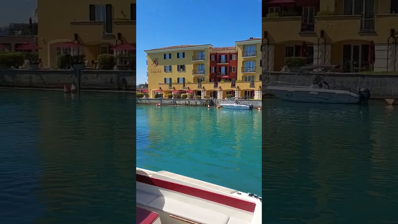 Castello Scaligero di Sirmione  ITÁLIA ❤️😍 