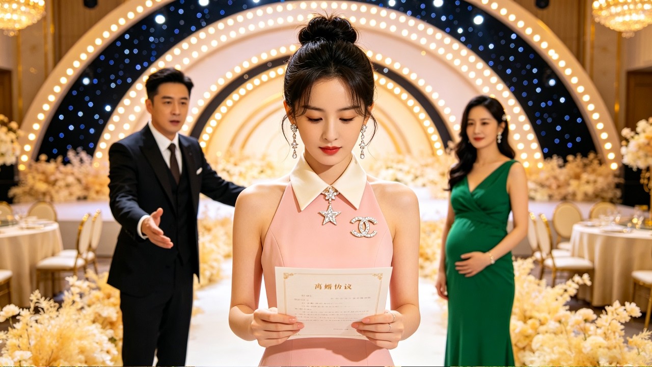結婚三週年紀念日，丈夫帶著懷孕情婦上門逼她讓位，她留下離婚協議離開，離婚後被無數優質男追求事業一路開掛，前夫紅著眼求複合，她挽著男伴輕笑：「你哪位？」#中國電視劇 #爽文