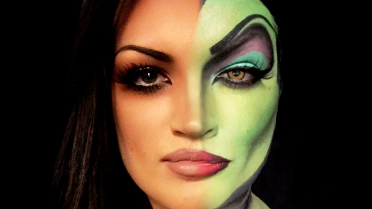 Woman Turns Into Disney Villains - Amazing Makeup Transformation - YouTube
