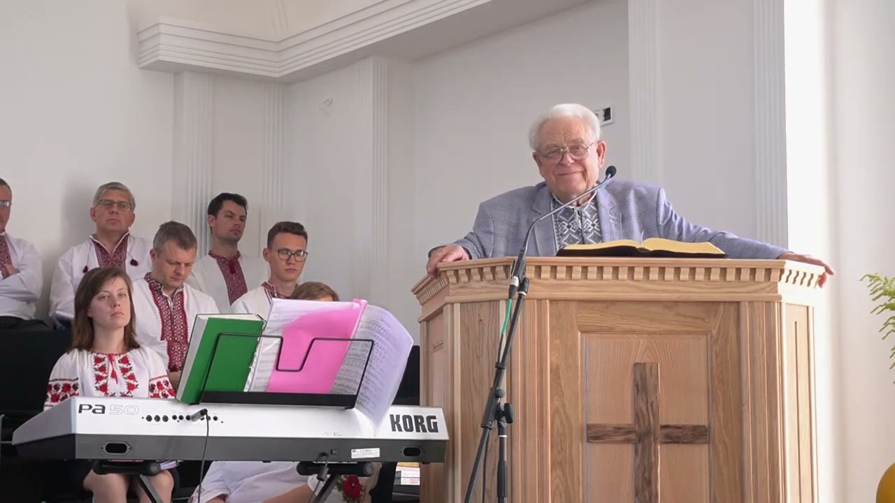 Кунець Володимир Якович, пастор Церкви "Слово Життя" м.Київ, 2020 Освячення молитовного дому