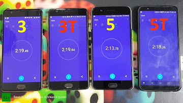 OnePlus 5T vs 5 vs 3T vs 3 Performance Check & Benchmark Comparison, Android 