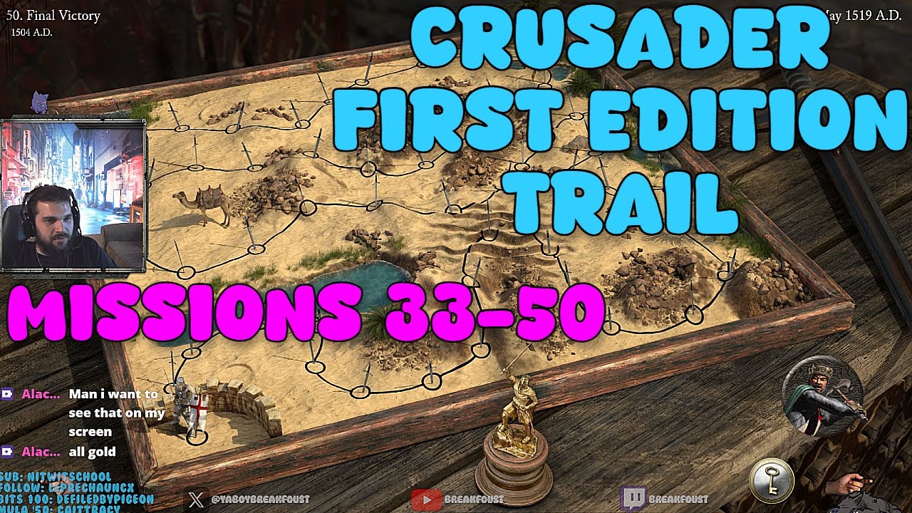 Crusader First Edition Trail | Missions 33-50  | Stronghold Crusader Definitive Edition