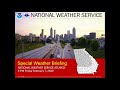 NWS Atlanta 'Special' Weather Briefing