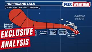 Exclusive Analysis: Hurricane-Force Winds Slamming Hawaii As Hurricane Lala Approaches