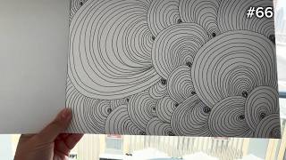 When One Circle Becomes Hundreds | Abstract Line Art #66