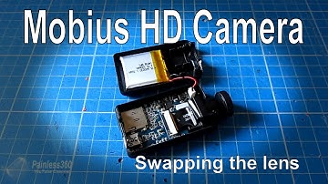 Mobius Quick Tip: How to change the lens; normal (type A) to wide (type B). Lens from Banggood.com
