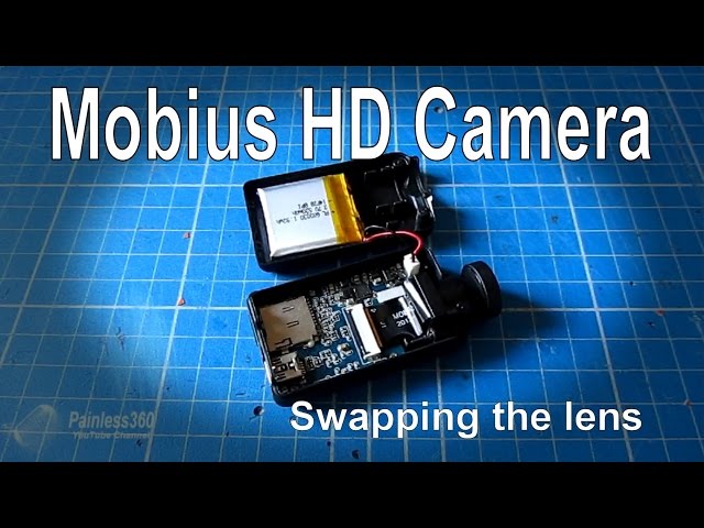 Mobius Quick Tip: How to change the lens; normal (type A) to wide (type B).  Lens from Banggood.com - YouTube