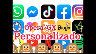 como personalizar tus app en opera gx screenshot 4