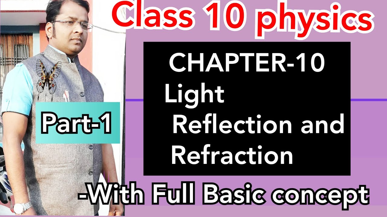 Class-10 Science ncert CHAPTER-10 Reflection and Refraction of light ...