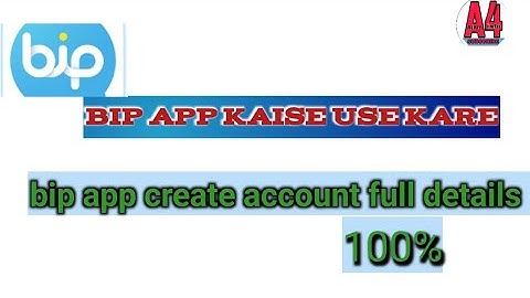 how to create bip app,bip app user कैसे create करते है
