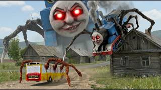 NO ESCAPE! Bus Eater Has Been Found by EVIL THOMAS! 😱 in GMOD | Freary Mod EP 25