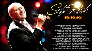 Phil Collins, Rod Stewart, Bee Gees, Air Supply, Lobo 😍 Best Soft Rock Songs 70s 80s 90s Ever