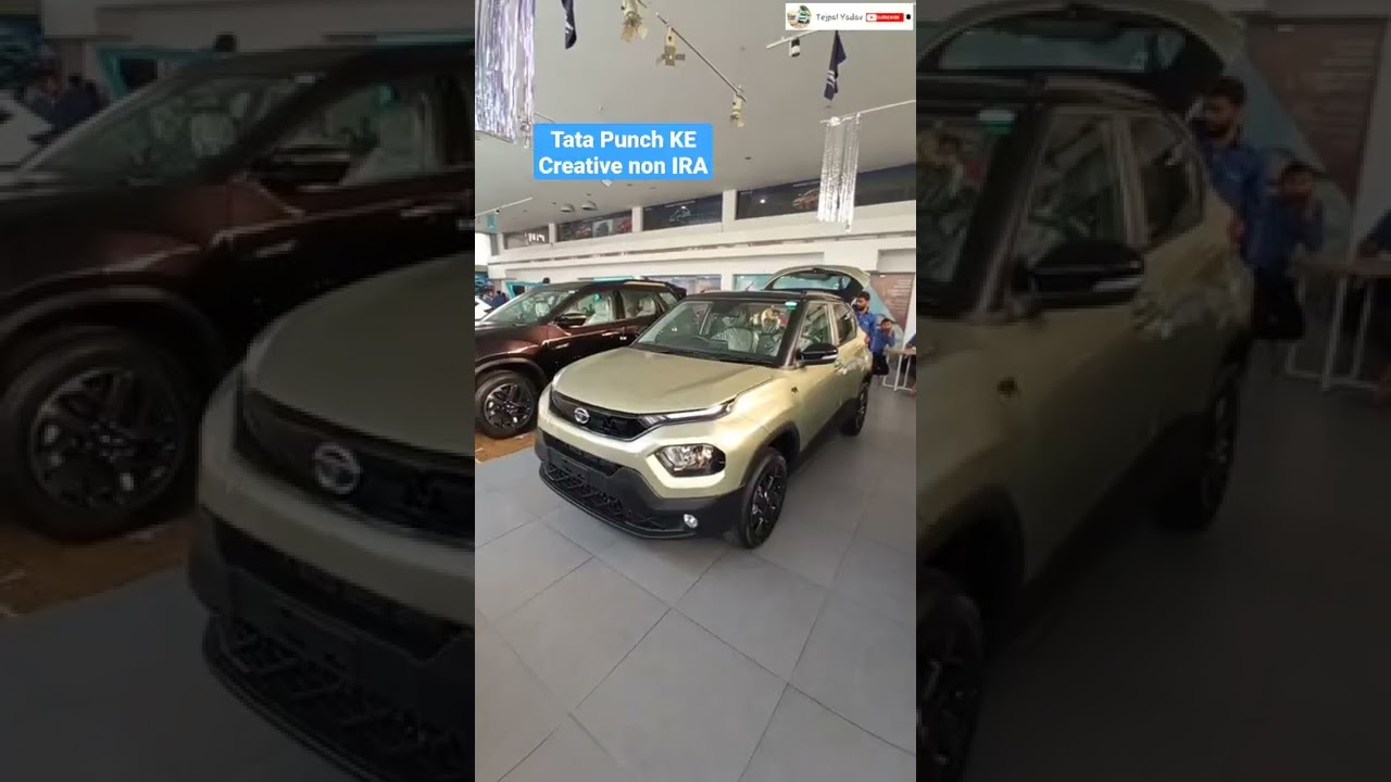 Tata Punch Creative Kaziranga edition top variant manual without ira connectivity