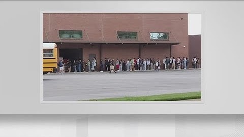 Parents upset with weapons detection system at DeKalb County Schools causing tardies