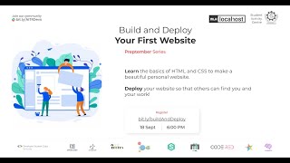 Build and Deploy your first website | MLH Localhost