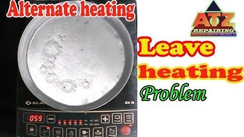 Bajaj induction cooker leave heating problem! Heating pause problem in Bajaj  Induction cooktop.