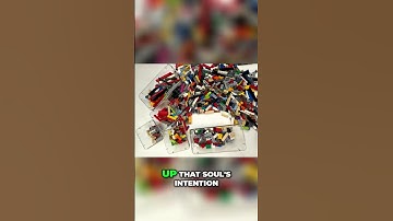 LEGO Therapy: Soulful Sorting for Better Days and Good Vibes! #shorts