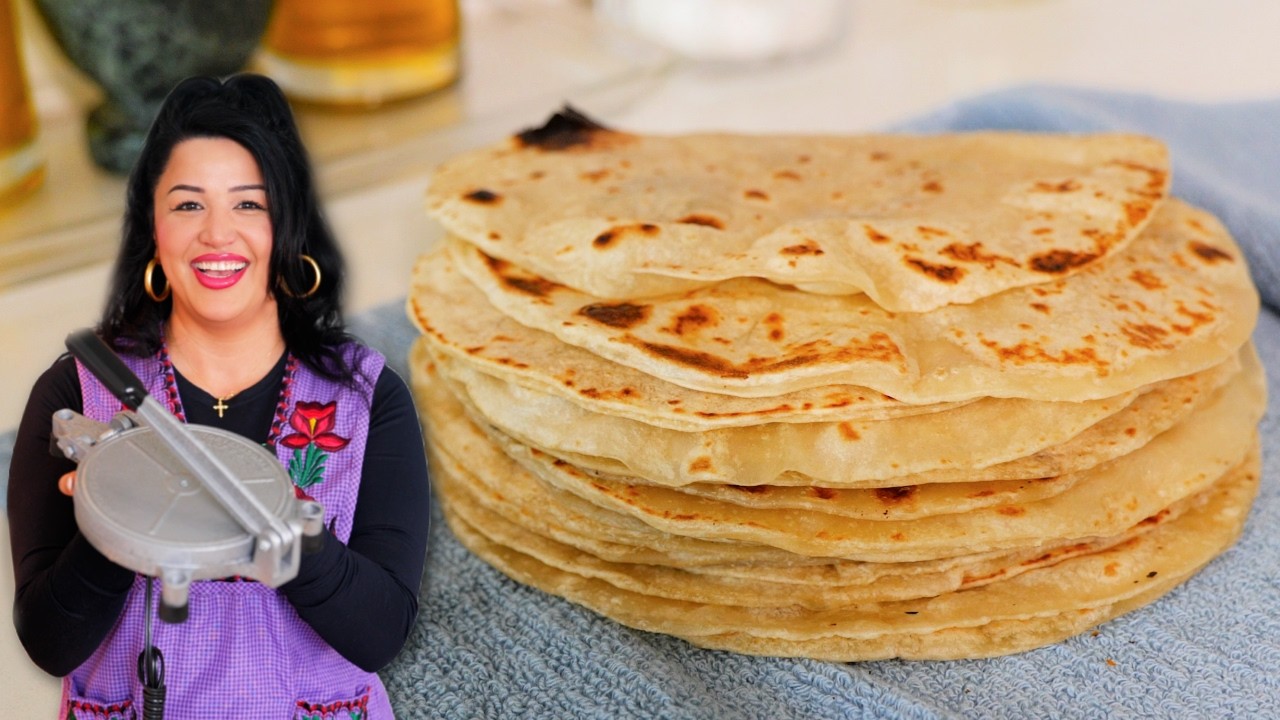 Быстро приготовьте пшеничные тортильи, которые не нужно будет раскатывать или давать им отдохнуть...