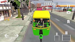 Modern Auto Tuk Tuk Rickshaw game || Indian Auto Rickshaw game to play - Bike Games Rickshaw