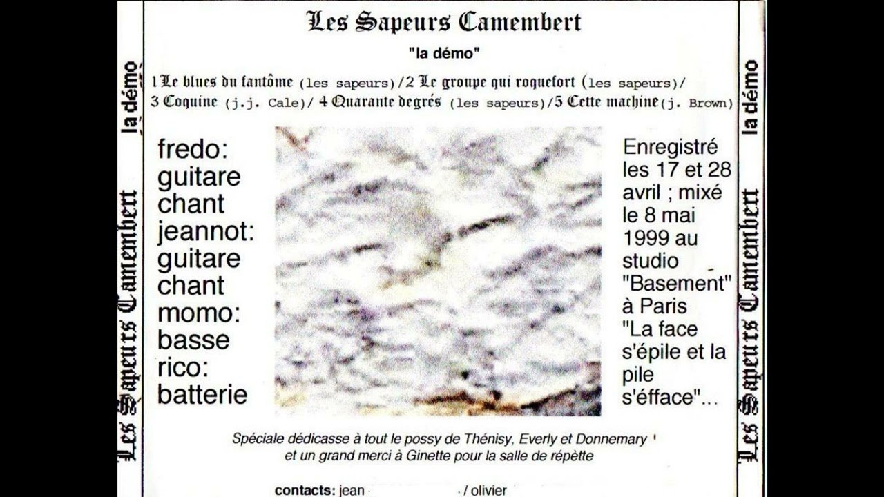 Les Sapeurs Camembert - Le groupe qui roquefort