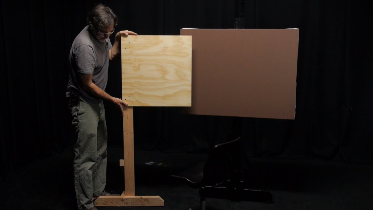 how to make a photo holder for artists