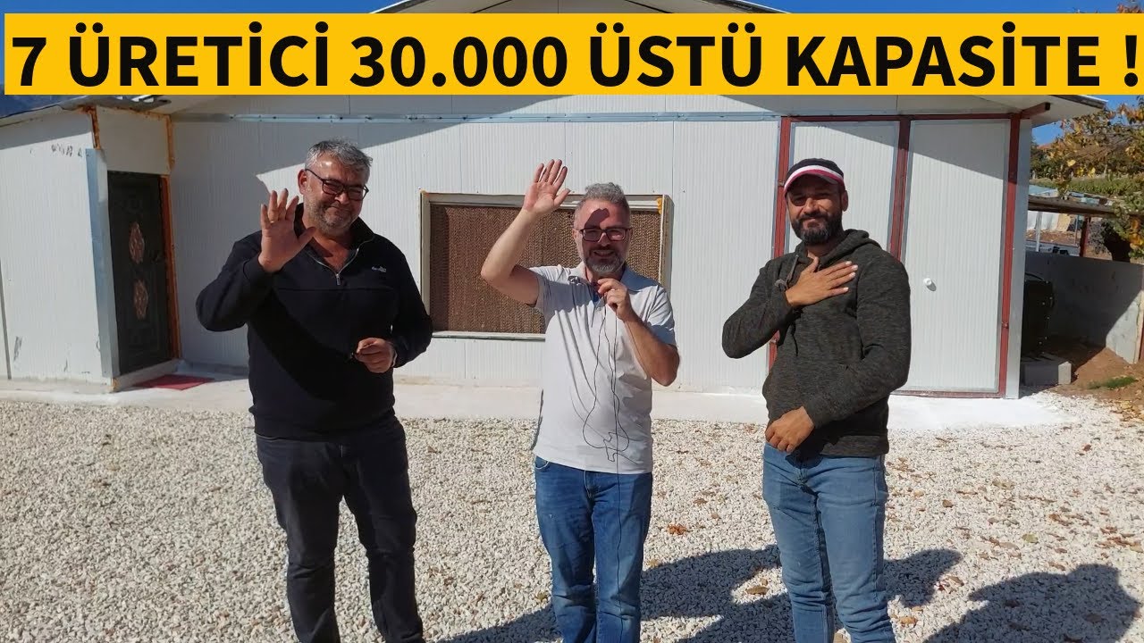 ANTALYA ELMALIYA SADECE 9 AYDA 7 TİCARİ YUMURTACI KÜMES KURDUK !
