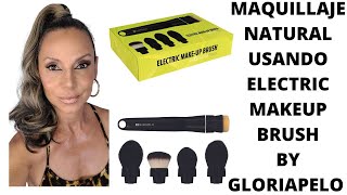 MAQUILLAJE NATURAL USANDO ELECTRIC MAKEUP BRUSH by GLORIAPELO