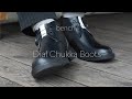 bench * DIAL CHUKKA BOOTS * Black