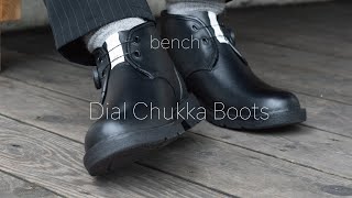 bench * DIAL CHUKKA BOOTS * Black