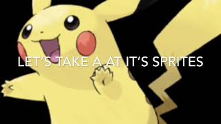 Evolution of Pikachu sprites