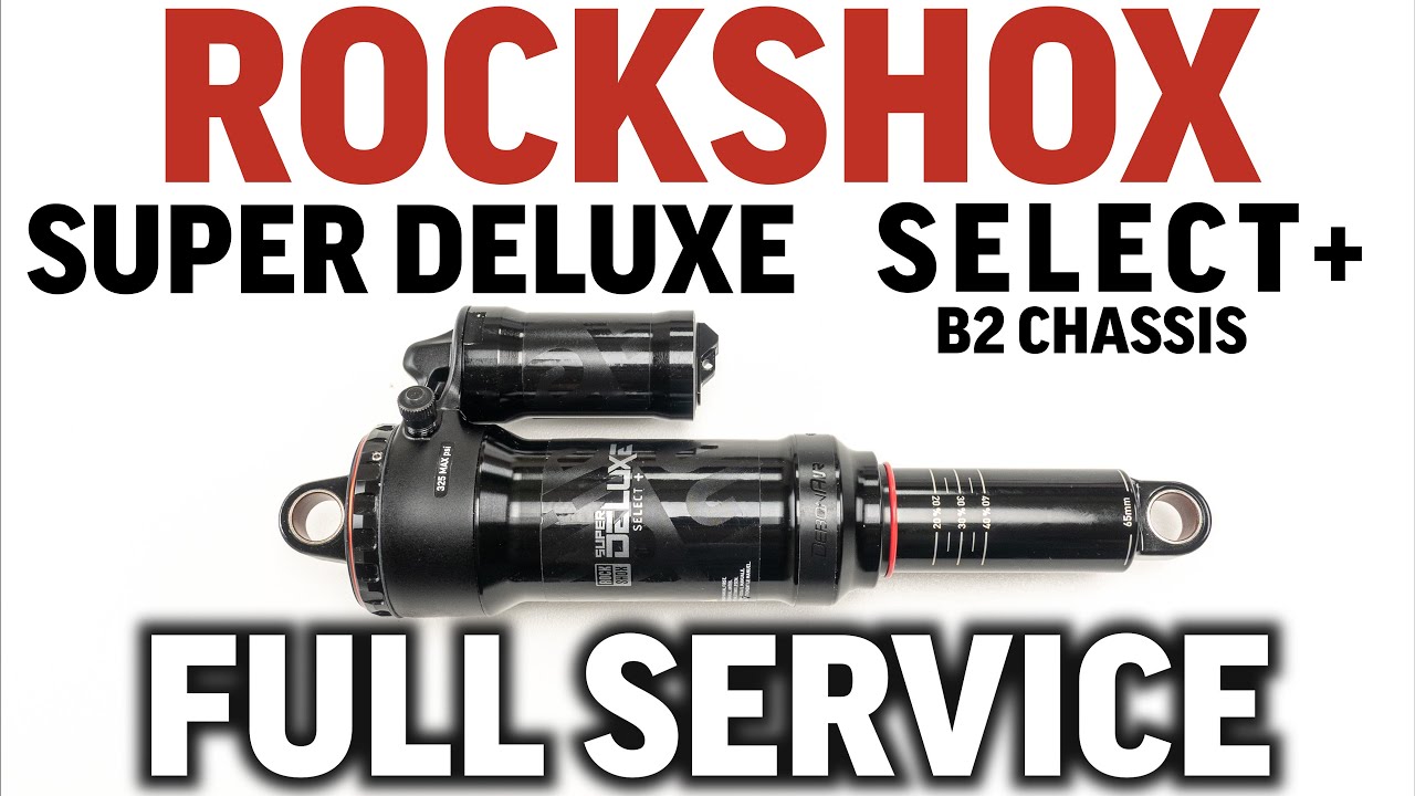 Kit De Réglage RockShox Deluxe Select Plus – Pour Amortisseur Arrière VTT – Neuf, Garantie 2 Ans