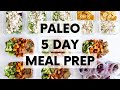 Paleo 5day meal prep