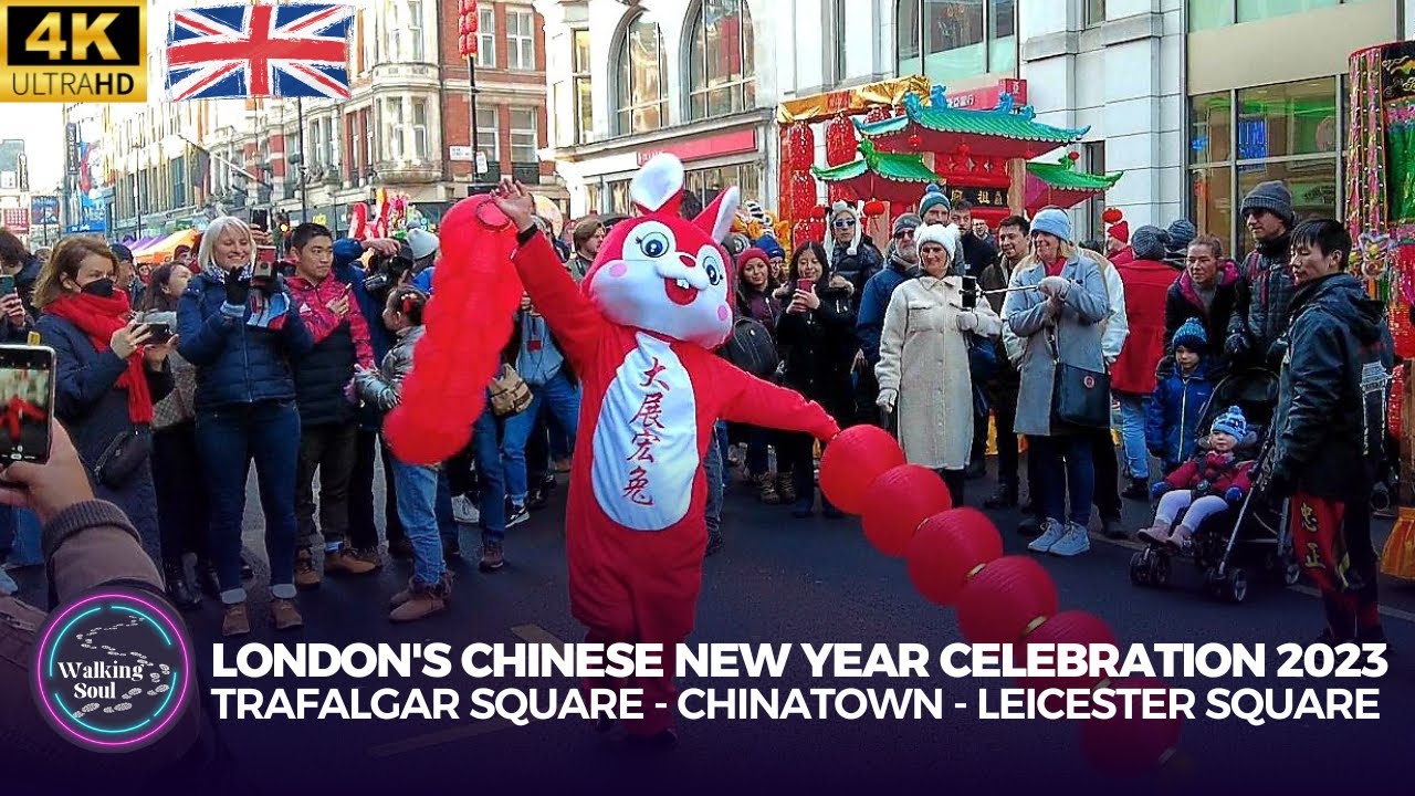 🇬🇧 London's Chinese New Year Celebration🎉|Chinatown Grand Parade for ...