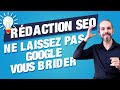 Comment empcher le rfrencement naturel seo de brider votre crativit en rdigeant 