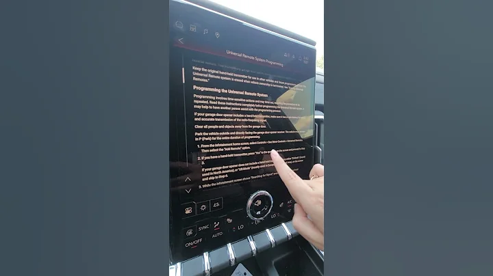 2025 GMC Universal Home Remote .. programing Acadia !  Lena