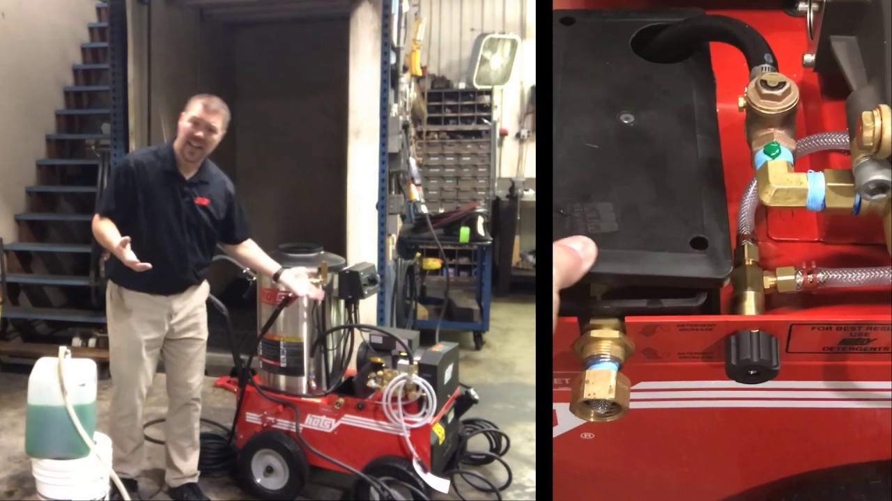 Winterize your pressure washer