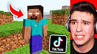 Top 100 Mituri Creepy De Pe TikTok In Minecraft !