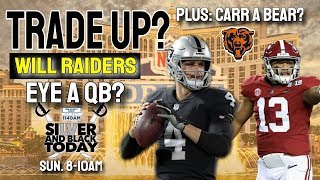 Las vegas raiders, raiders draft picks, mock draft, allegiant stadium
progress, vegas, derek carr tua tagovailoa raide...